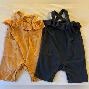 12-24 month Dungaree x2
Cotton On 
Mustard and Navy
